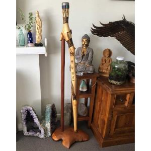 Huon-Pine-Staff-and-stand